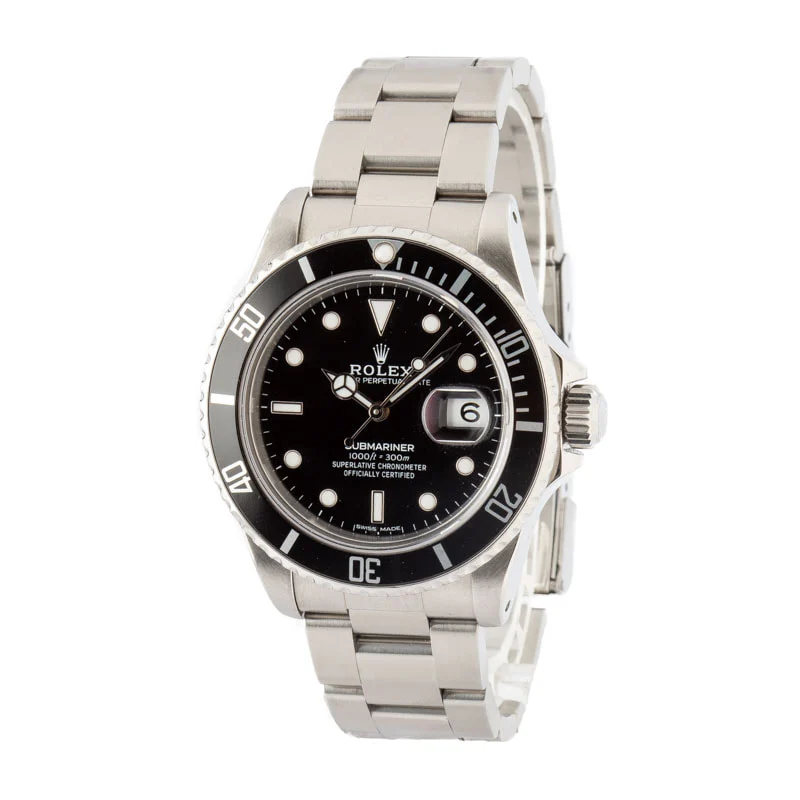 Rolex Submariner 16800 Aluminum Bezel Insert