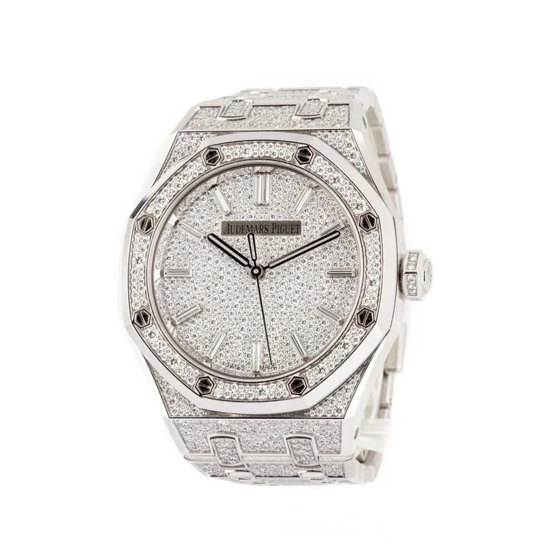 Audemars Piguet Royal Oak Selfwinding 18k White Gold — gold watches at Lume Wrist Watches