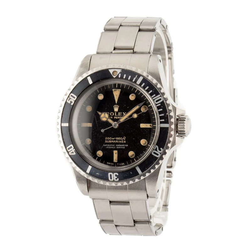 Vintage Rolex Submariner Ref 5512 Stainless Steel