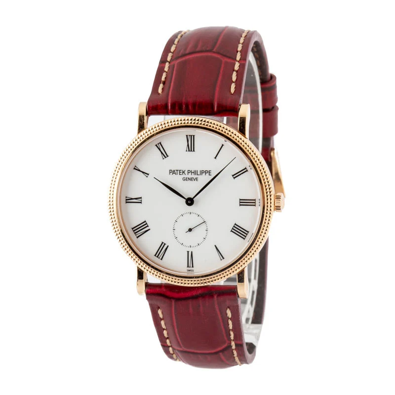 Patek Philippe Calatrava 5119R Rose Gold — rose gold watches at Lume Wrist Watches