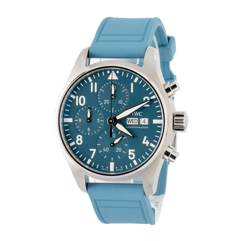 IWC Pilot's Watch Chronograph 41 IW388117 Blue Dial