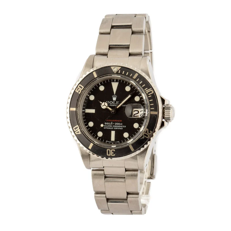 Vintage Rolex Submariner 1680 Steel Oyster