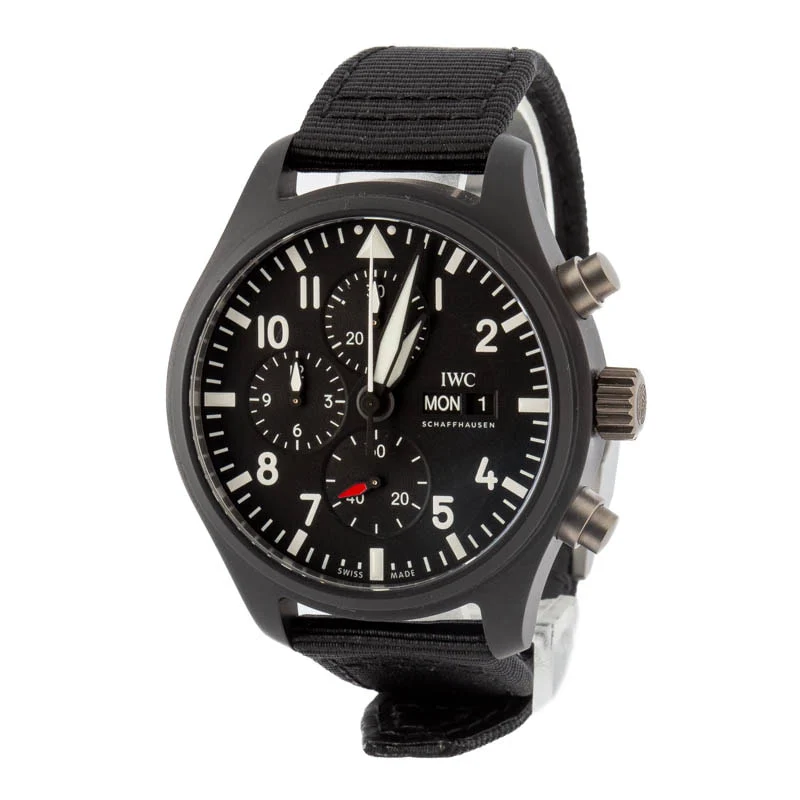 IWC Pilot’s Watch Chronograph TOP GUN IW389101 Black Ceramic