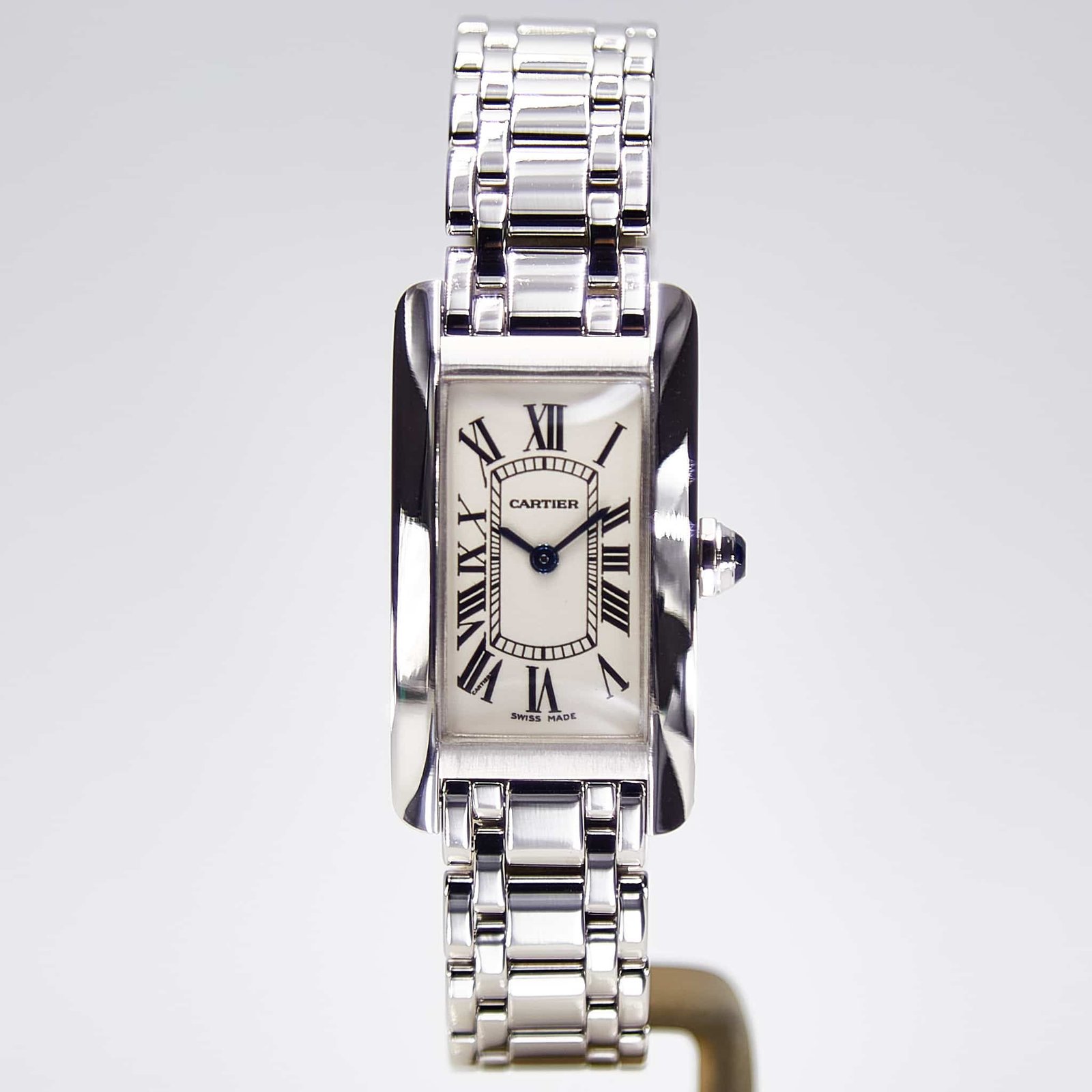 Cartier Tank Américaine (1713) — dress watches at Lume Wrist Watches