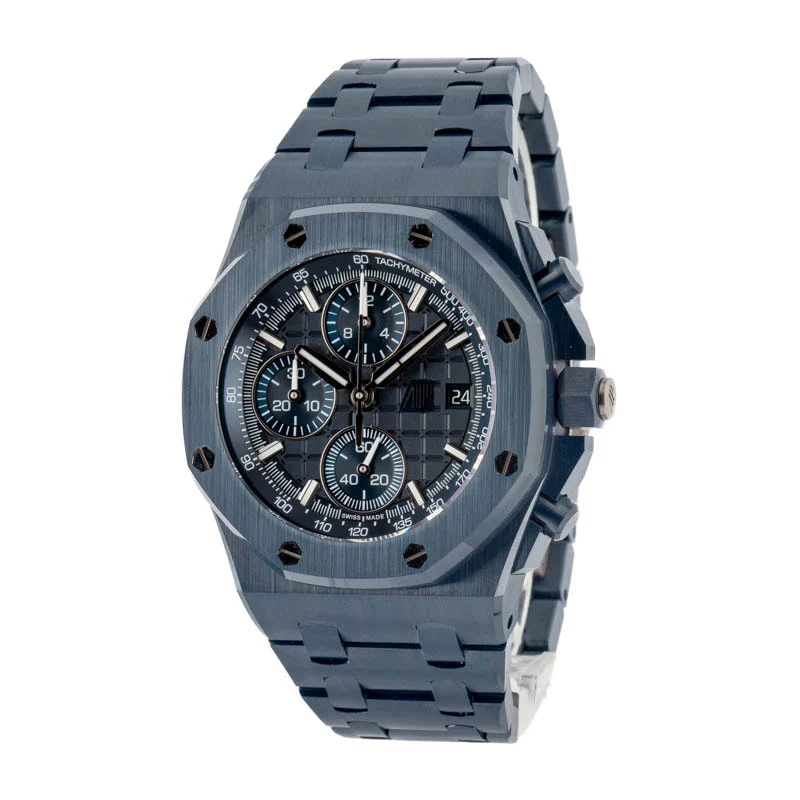 Audemars Piguet Royal Oak Offshore Bleu Nuit Ceramic — sports watches at Lume Wrist Watches