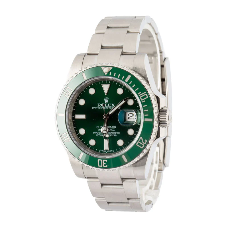 Rolex Submariner Green Hulk Ref 116610LV
