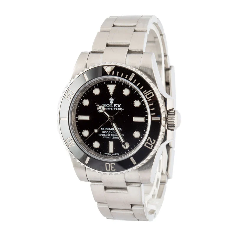 Men's Rolex Submariner Ref 114060 Stainless Steel