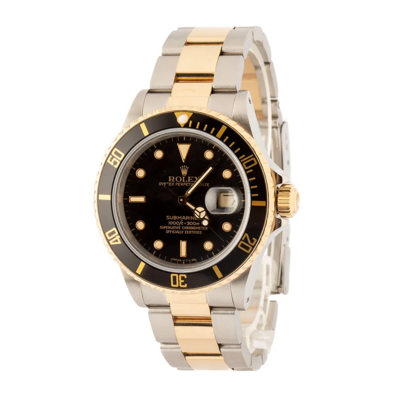 Rolex Submariner Ref 16803 Black Dial