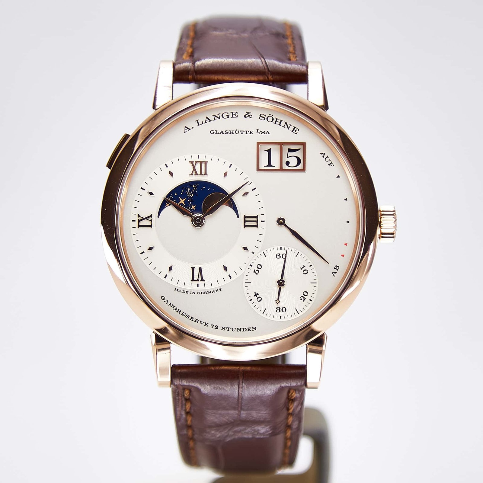A. Lange & Söhne  Grand Lange 1 Moon Phase (139.032) — mechanical watches at Lume Wrist Watches