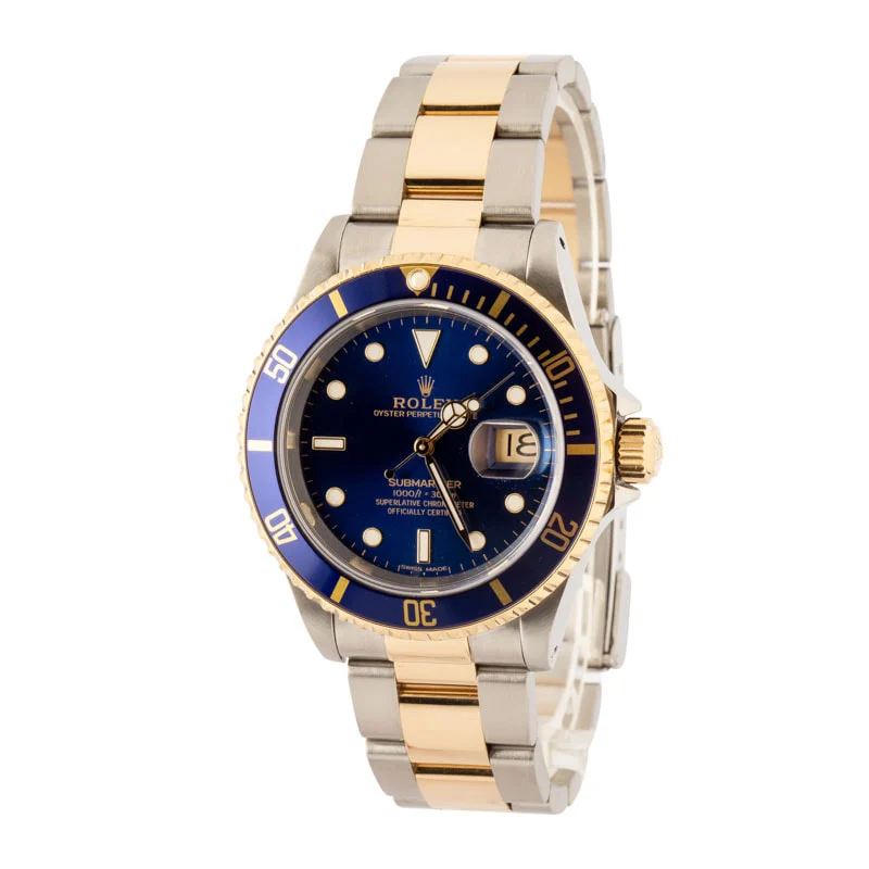 Rolex Submariner Two Tone 16613 Bluesy