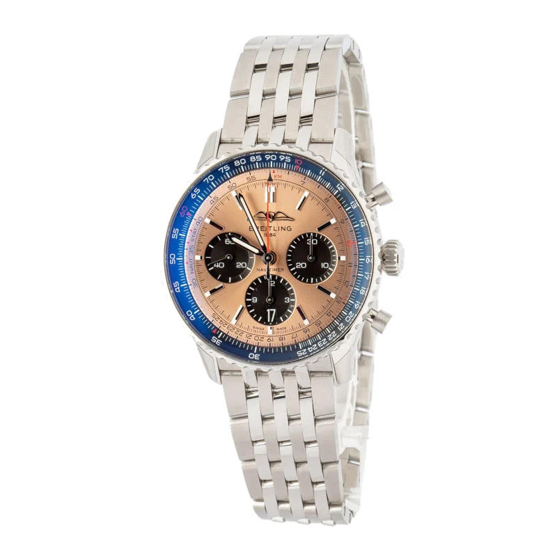Breitling Navitimer B01 Chronograph 43 Cooper Dial — chronograph watches at Lume Wrist Watches