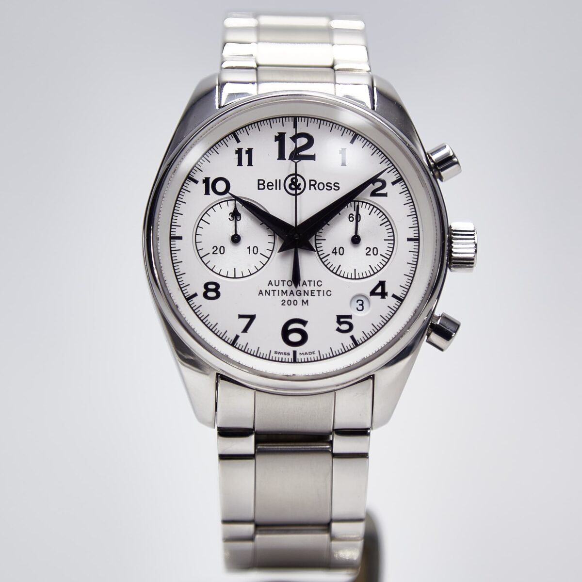 Bell & Ross Vintage 126 (G126 W) — luxury watches for gifts at Lume Wrist Watches