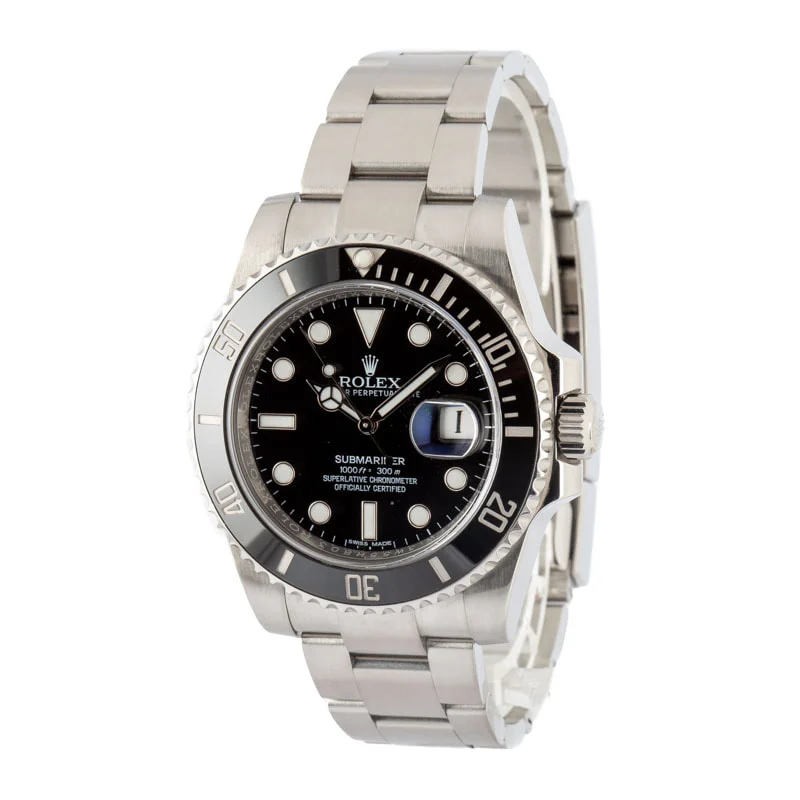 Rolex Submariner Steel Oyster 116610 Black Dial