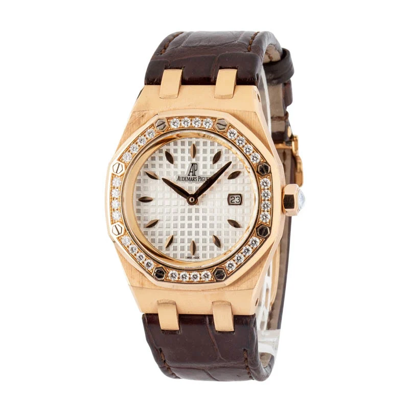 Ladies Audemars Piguet Royal Oak Diamond Bezel — women's luxury watches at Lume Wrist Watches
