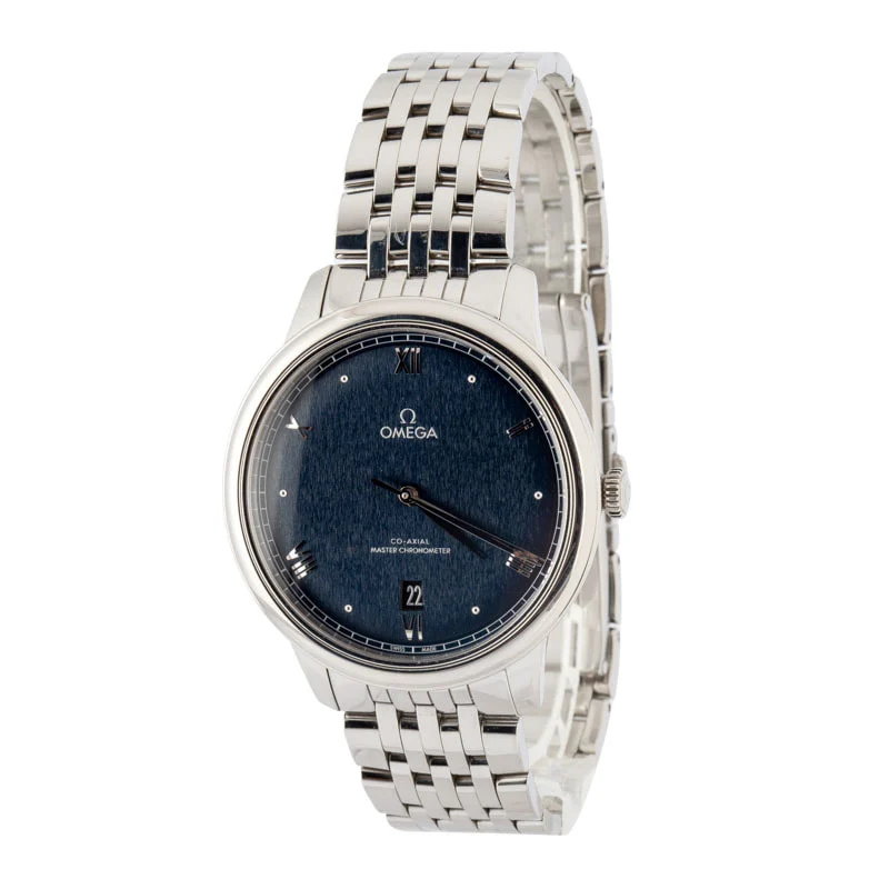 Omega De Ville Prestige Blue Dial