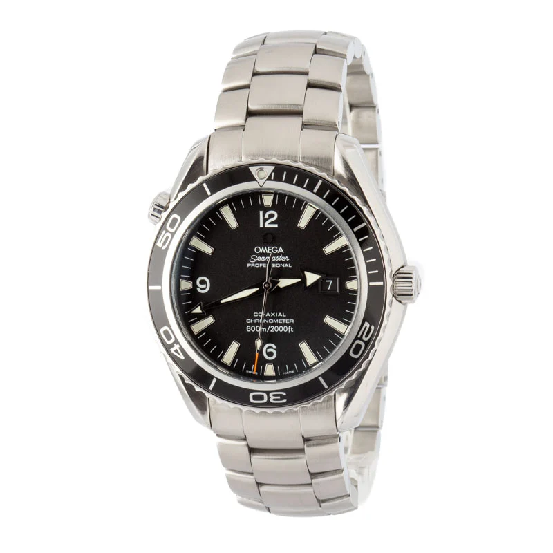 Omega Seamaster Steel Planet Ocean 2200.50.00 Black Dial
