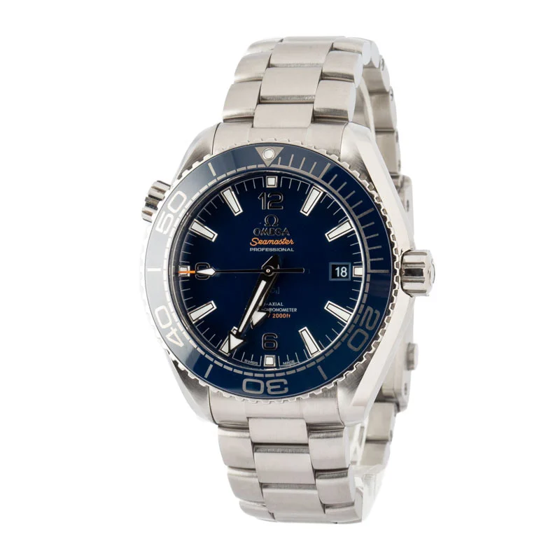Omega Seamaster Planet Ocean Blue Dial