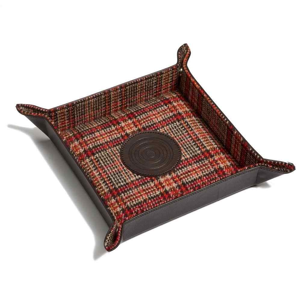 WOLF WM Brown Snap Coin/Valet Tray (800692) — affordable luxury watches at Lume Wrist Watches