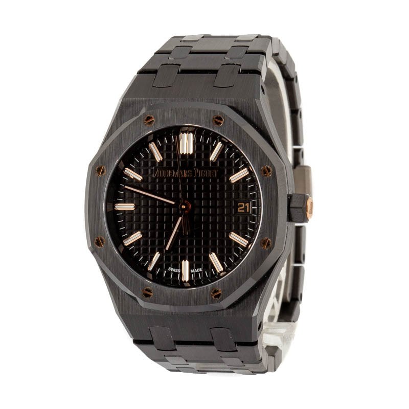 Audemars Piguet Royal Oak Black Ceramic — sports watches at Lume Wrist Watches