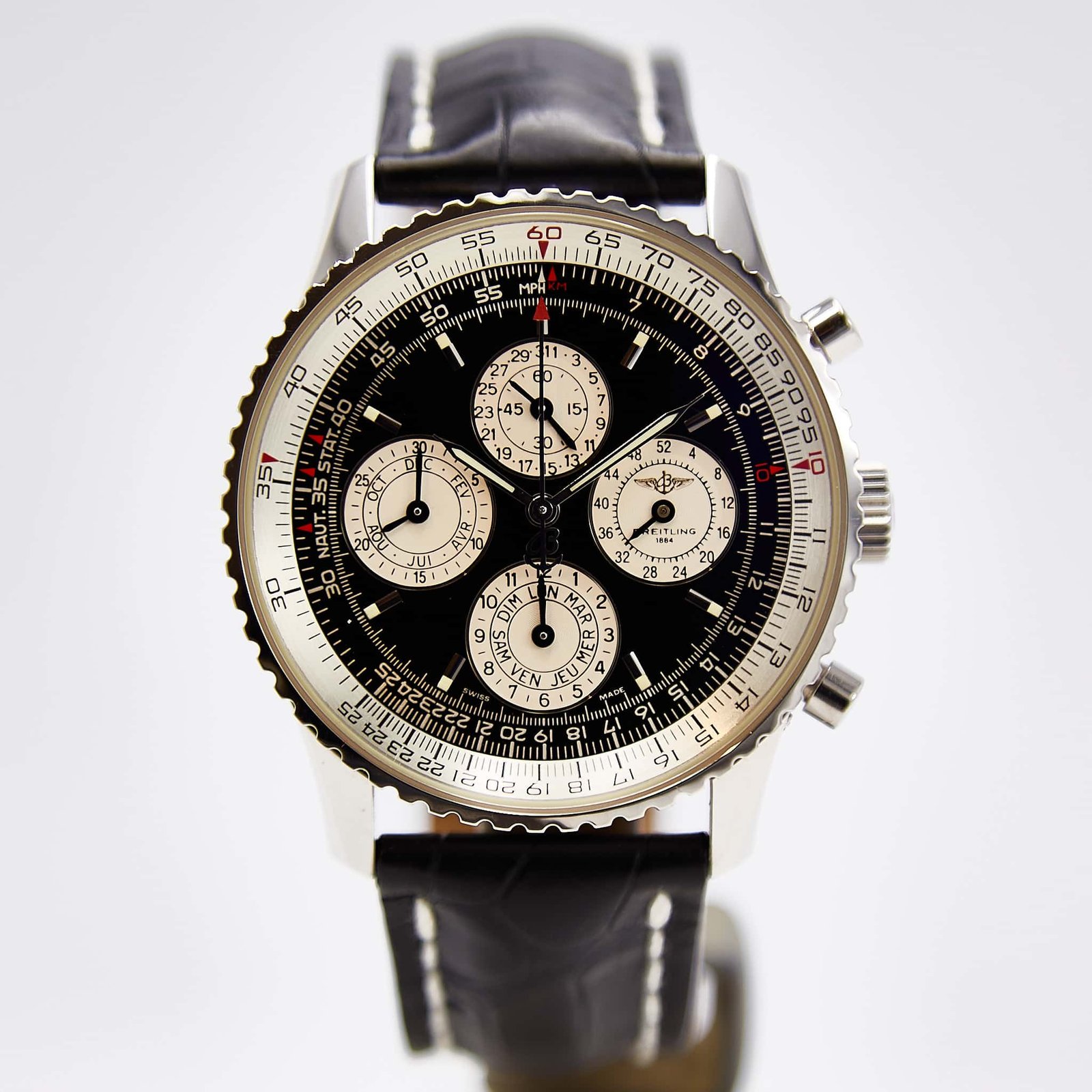 Breitling Navitimer Perpetual Calendar (1461) — chronograph watches at Lume Wrist Watches