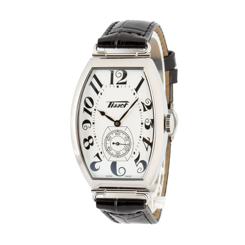 Tissot Heritage Porto Mechanical Stainless Steel — affordable luxury watches at Lume Wrist Watches