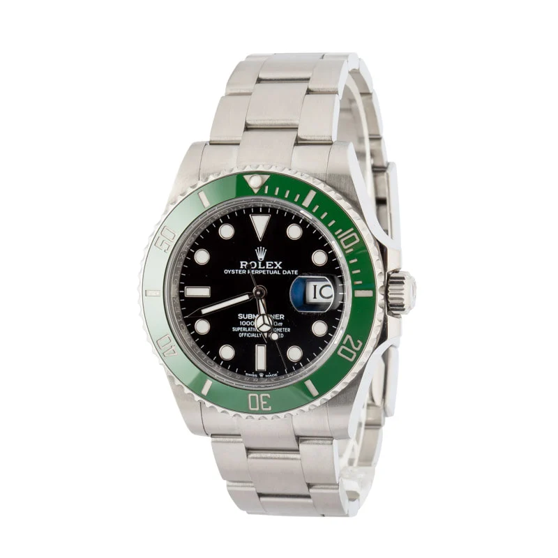 Rolex Submariner Starbucks 126610LV Green Bezel