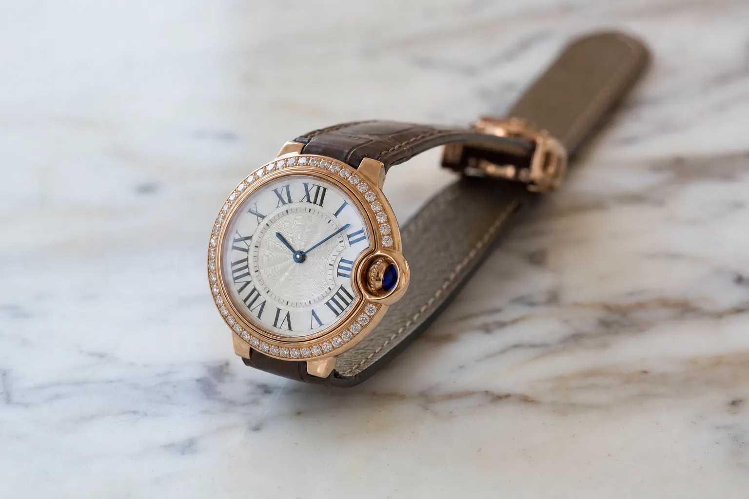 Cartier Ballon Bleu in Gold, Two-Tone and Diamonds — featured image
