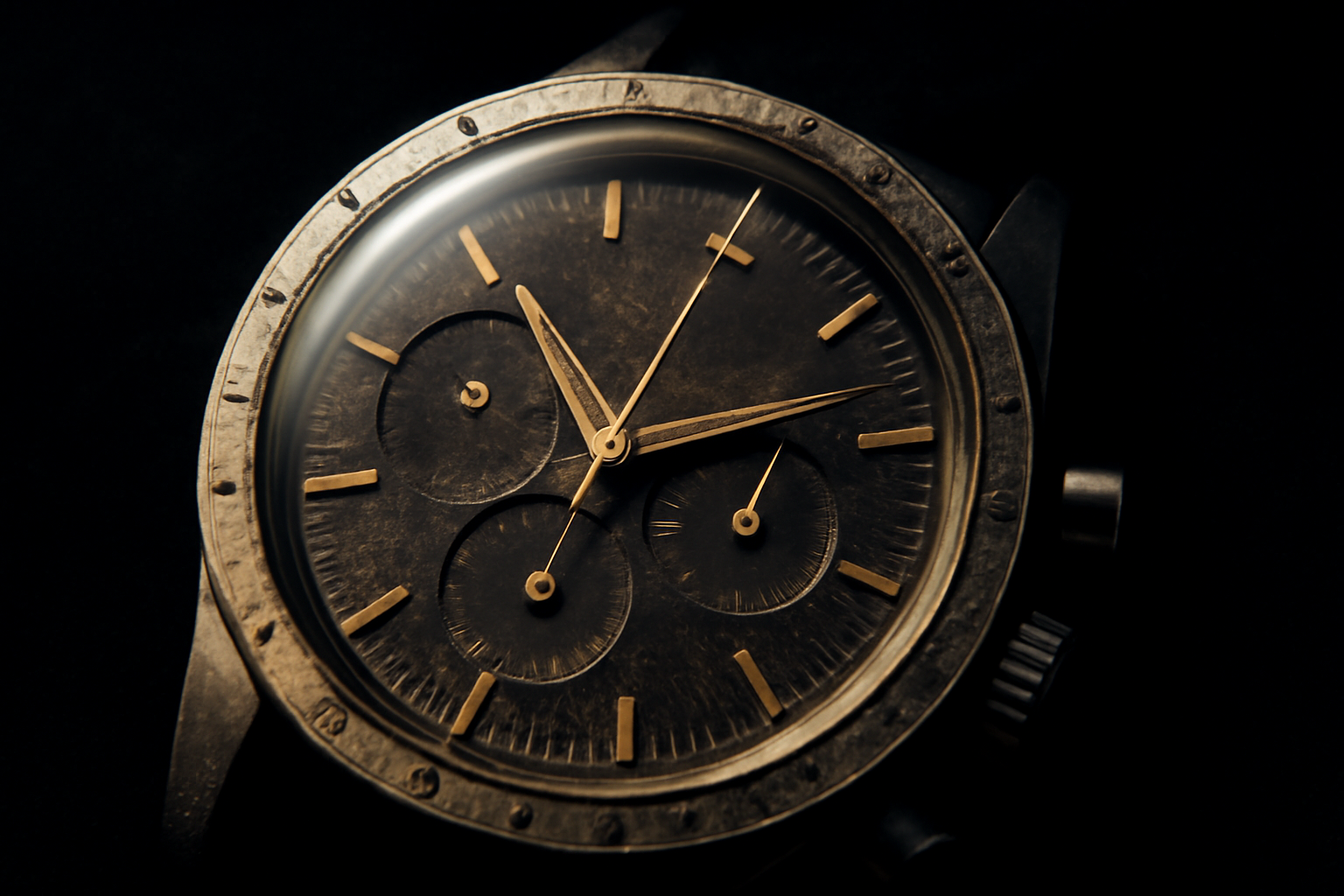 First generation Omega Speedmaster CK2915 Broad Arrow vintage chronograph watch from 1957