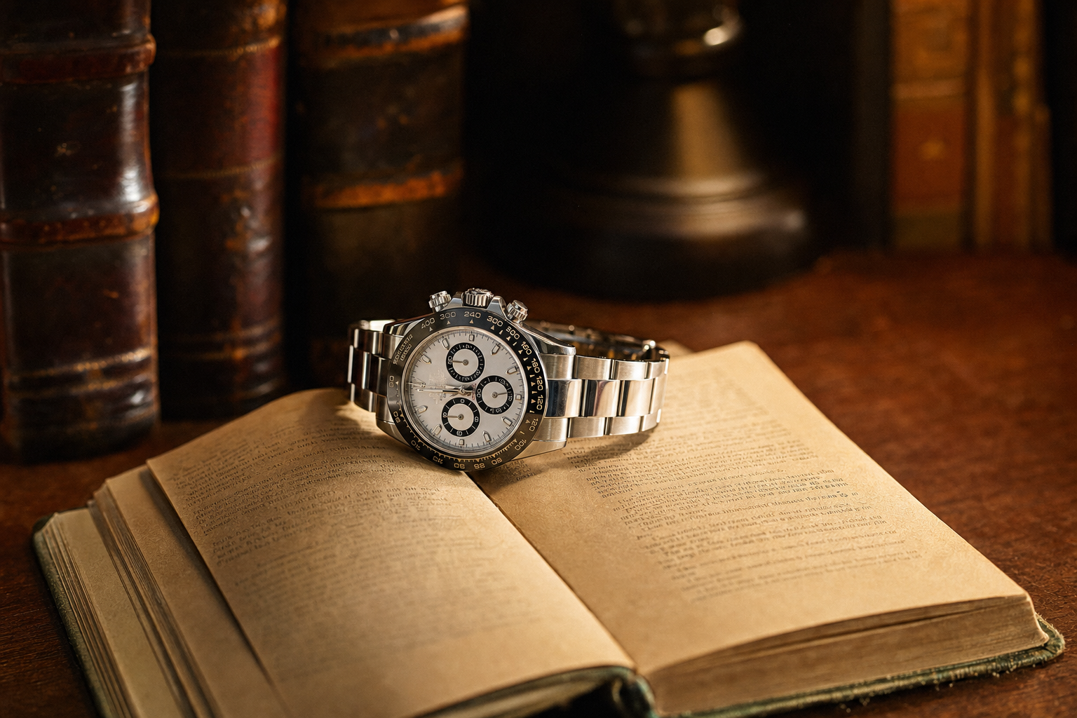 Rolex Daytona 116500LN in stainless steel on Oyster bracelet, displaying strong market value.