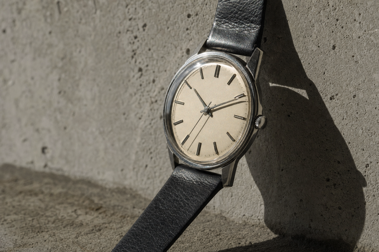 High-resolution close-up of an authentic watch dial displaying intricate details and proper font alignment.